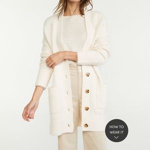 Ann Taylor pocket boyfriend cardigan